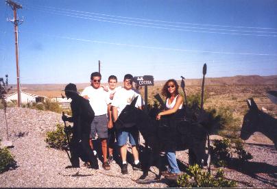 The famliy in New Mexico